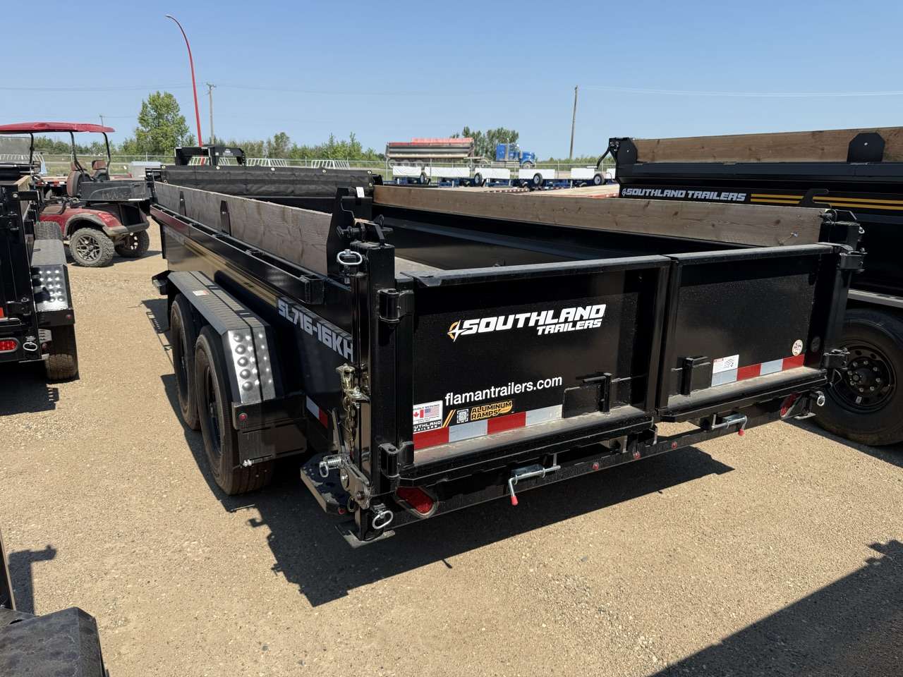 2026 Southland 7' x 16' Heavy Duty Dump Tandem 8K Trailer