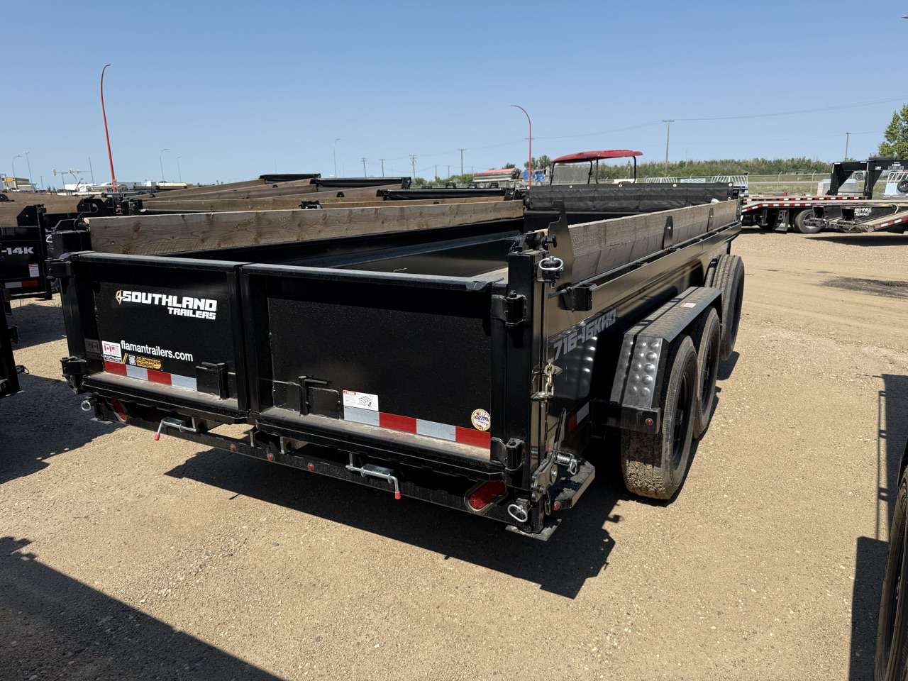 2026 Southland 7' x 16' Heavy Duty Dump Tandem 8K Trailer