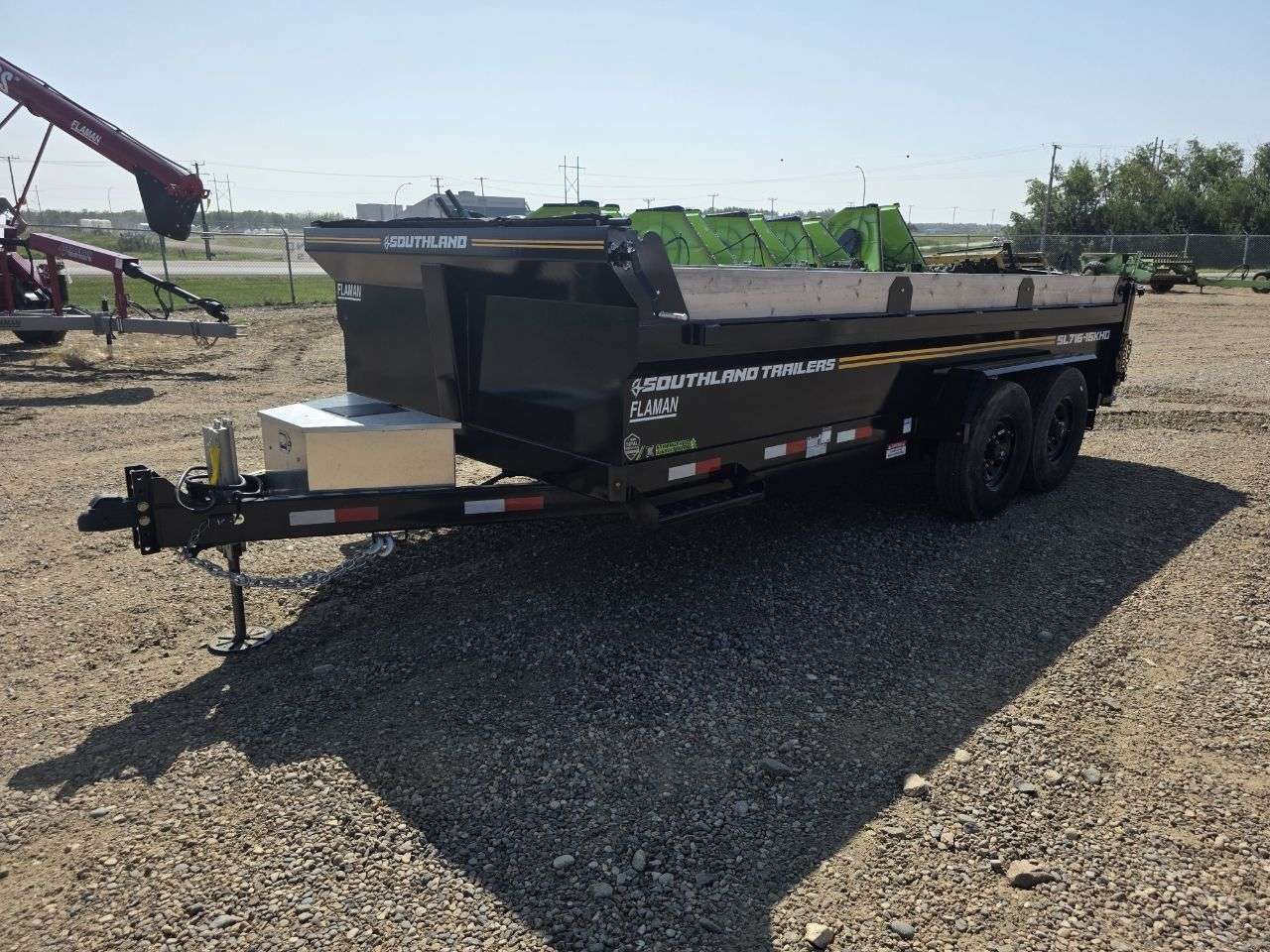 2026 Southland 7' x 16' Heavy Duty Dump Tandem 8K Trailer