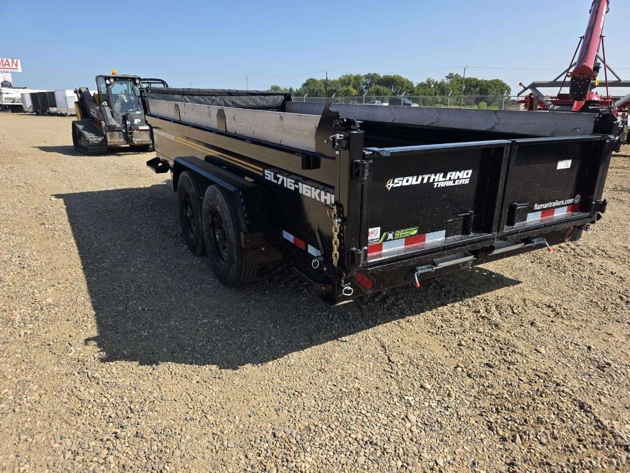 2026 Southland 7' x 16' Heavy Duty Dump Tandem 8K Trailer