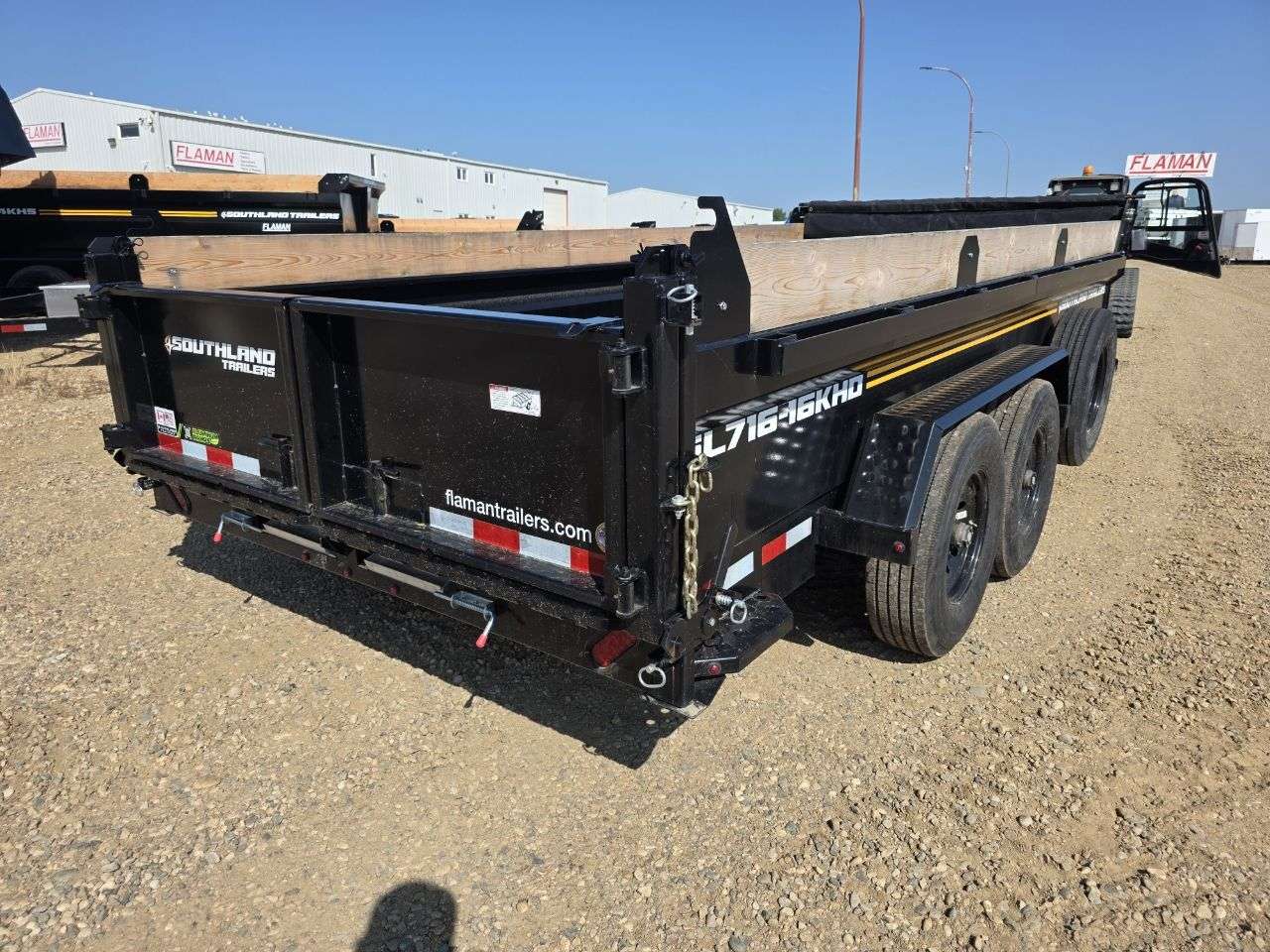 2026 Southland 7' x 16' Heavy Duty Dump Tandem 8K Trailer