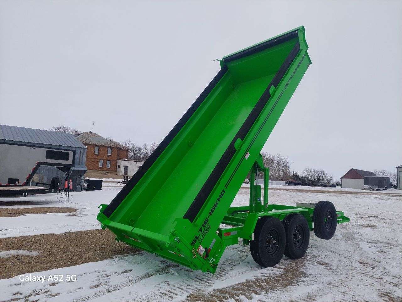 2026 Southland 7' x 16' Tandem Axle Dump Trailer