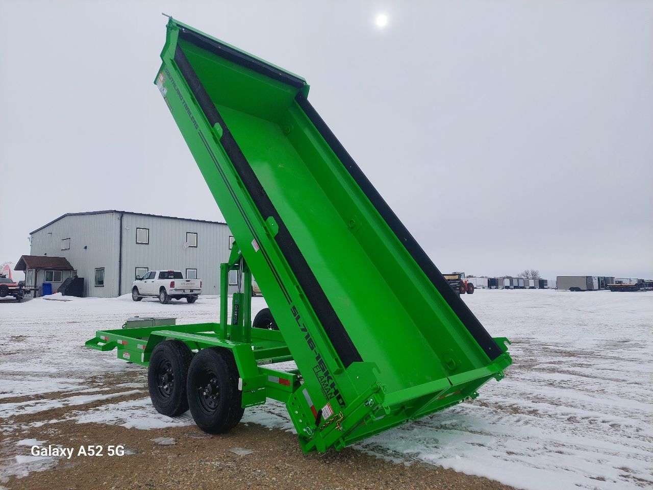 2026 Southland 7' x 16' Tandem Axle Dump Trailer
