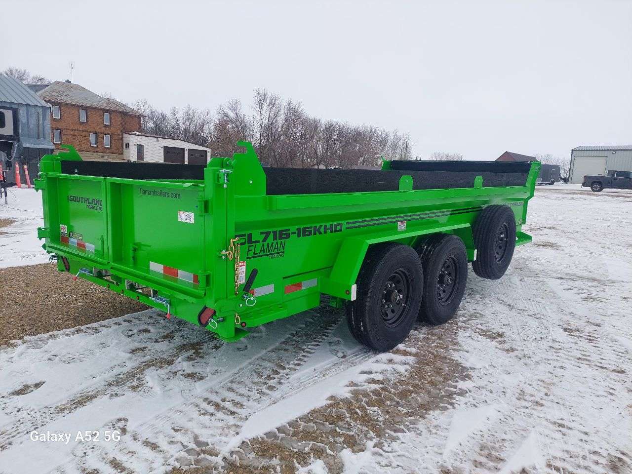 2026 Southland 7' x 16' Tandem Axle Dump Trailer