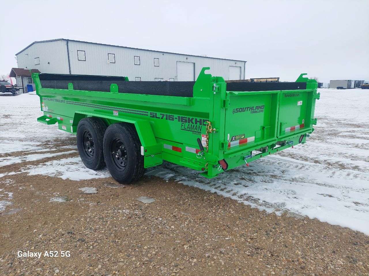 2026 Southland 7' x 16' Tandem Axle Dump Trailer