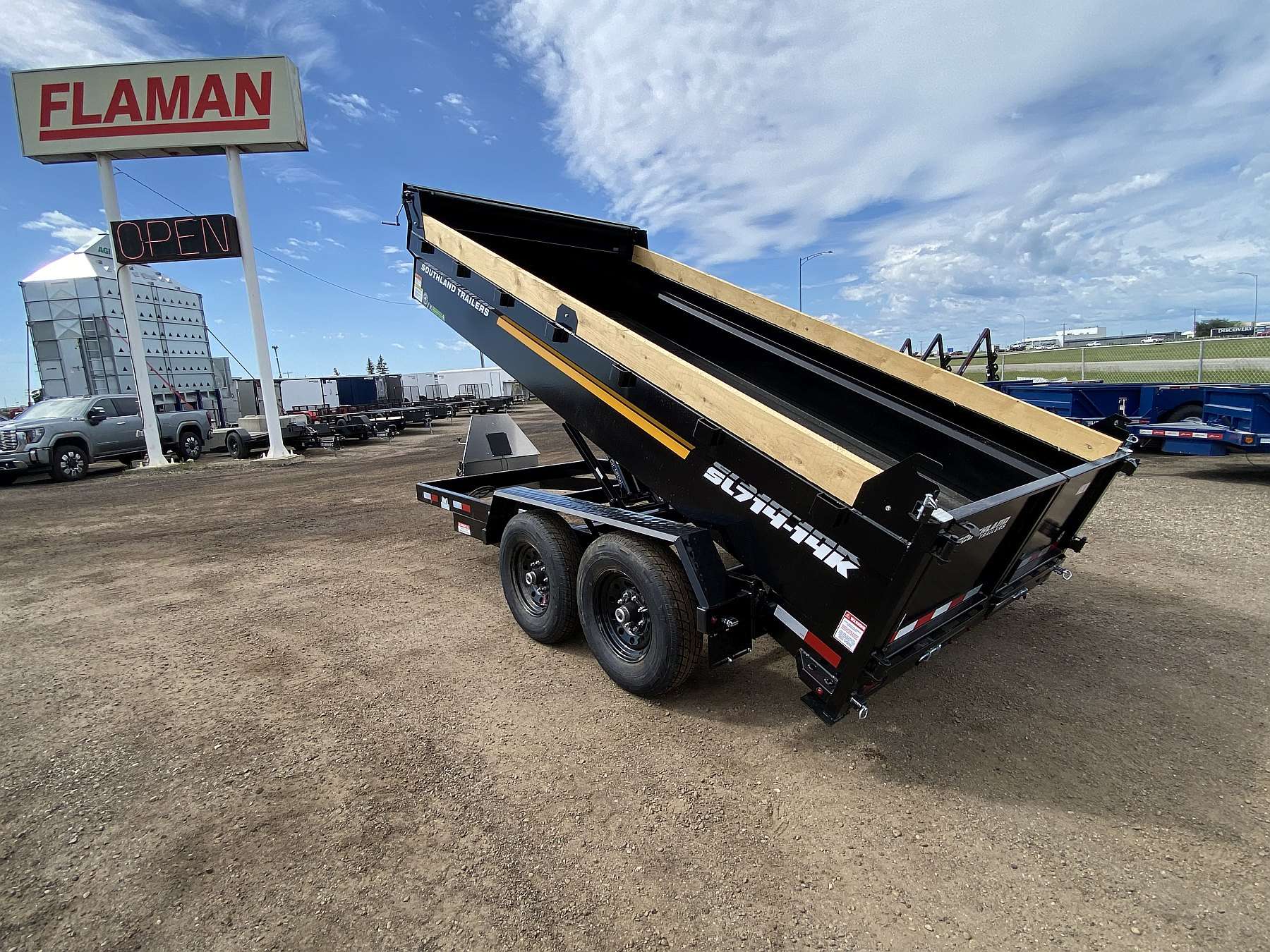 2026 Southland 7'x14'- 14K Dump Trailer