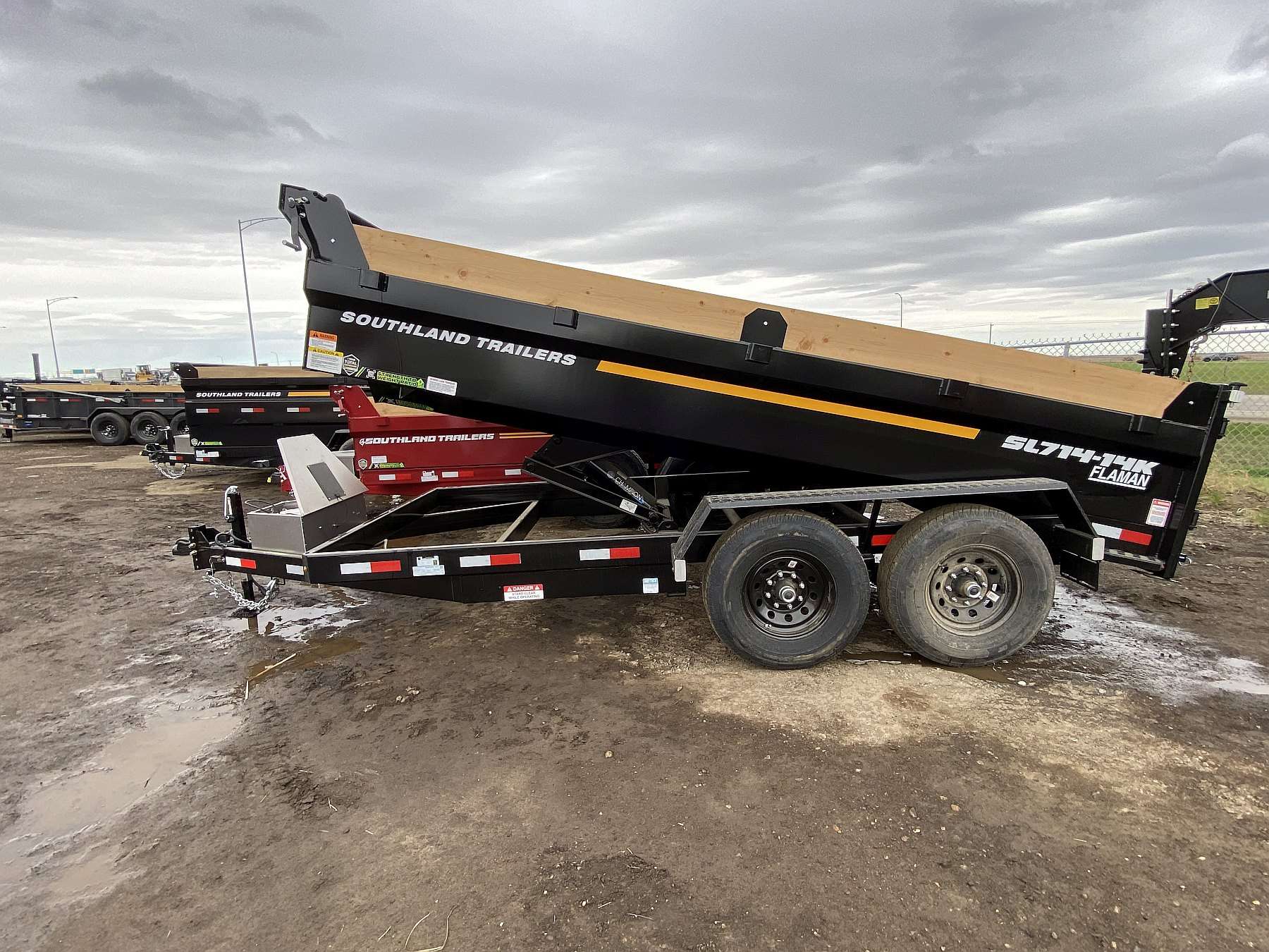 2026 Southland 7'x14' -14K Dump Trailer