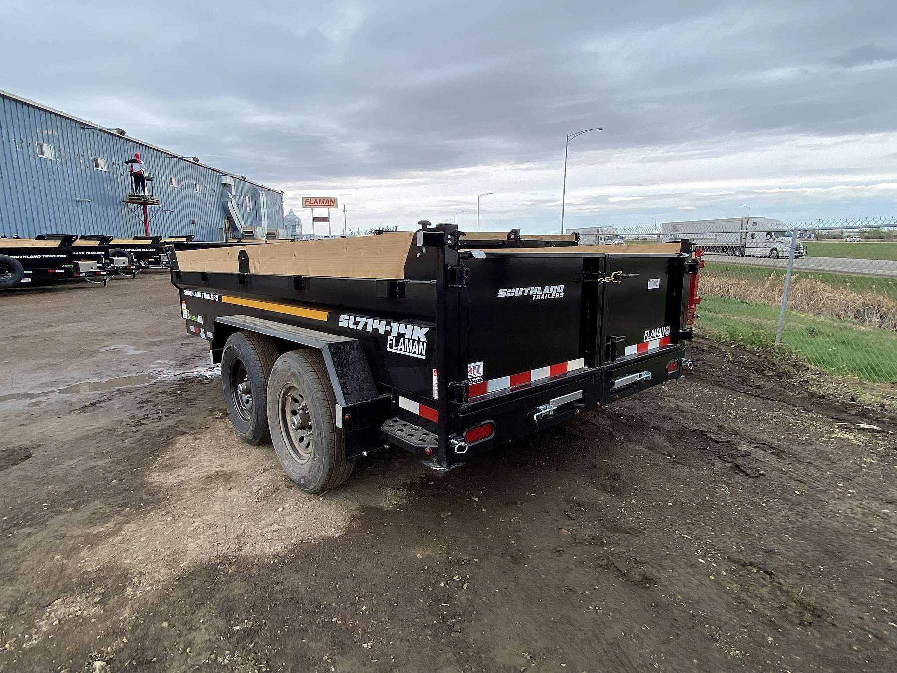 2026 Southland 7'x14' -14k Dump Trailer