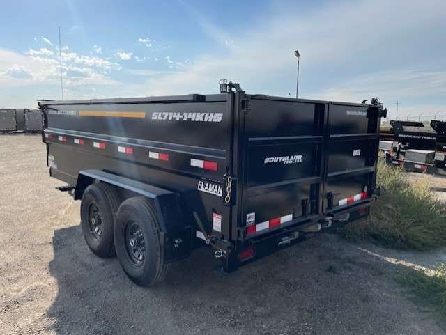 2026 Southland 7'x14'- 14K High Side Dump Trailer