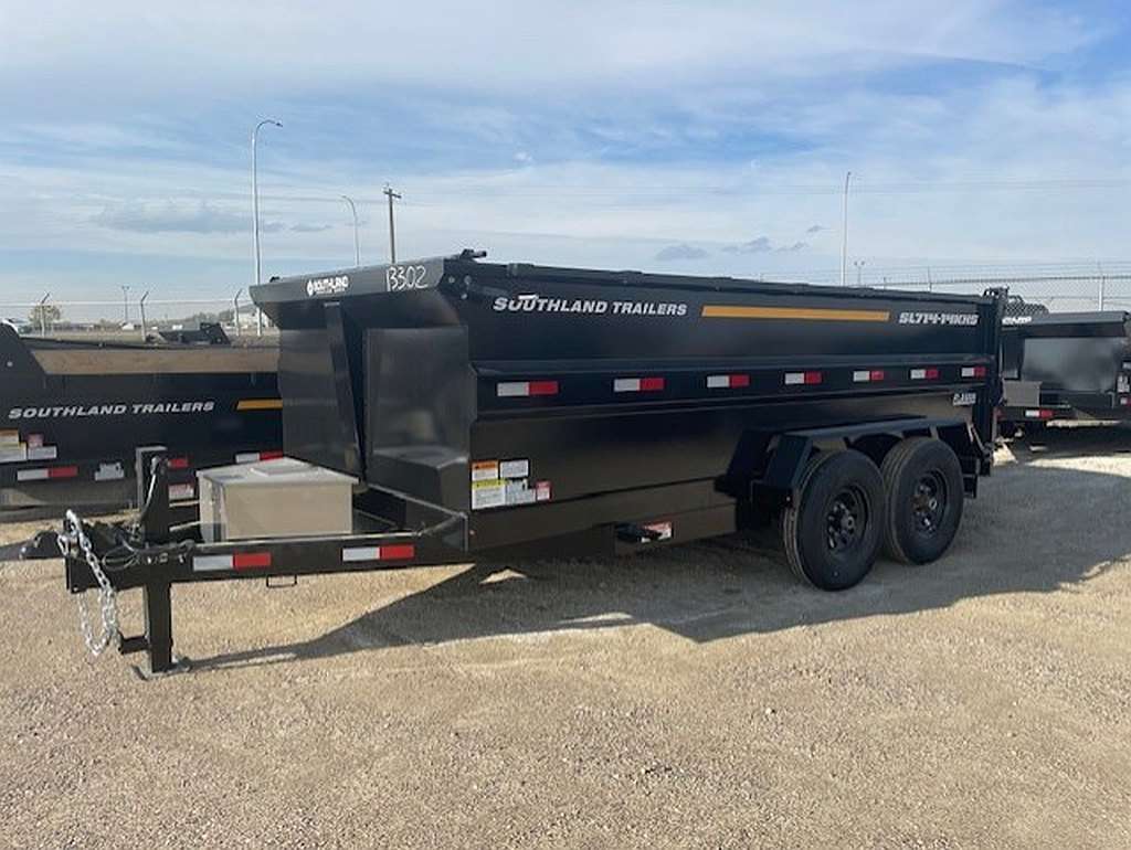 2026 Southland 7'x14'- 14K High Side Dump Trailer