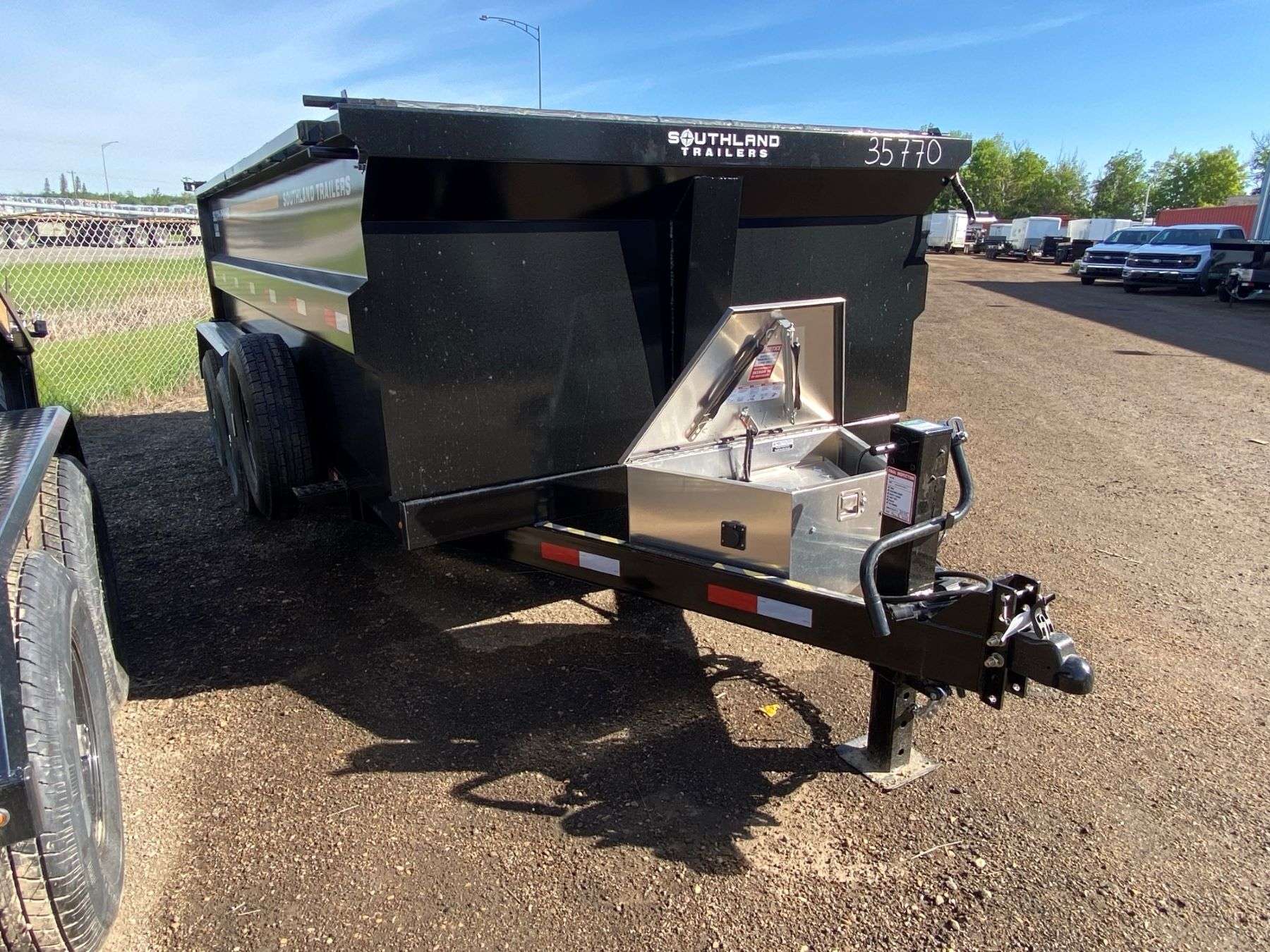 2026 Southland 7'x14'- 14K High Side Dump Trailer