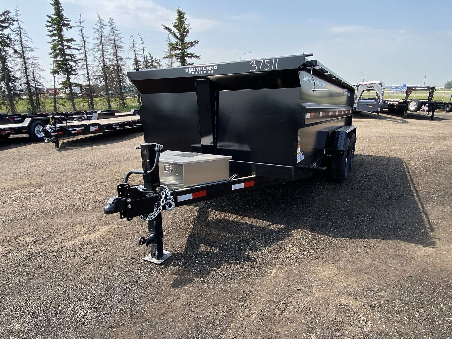 2026 Southland 7'x14'- 14K High Side Dump Trailer