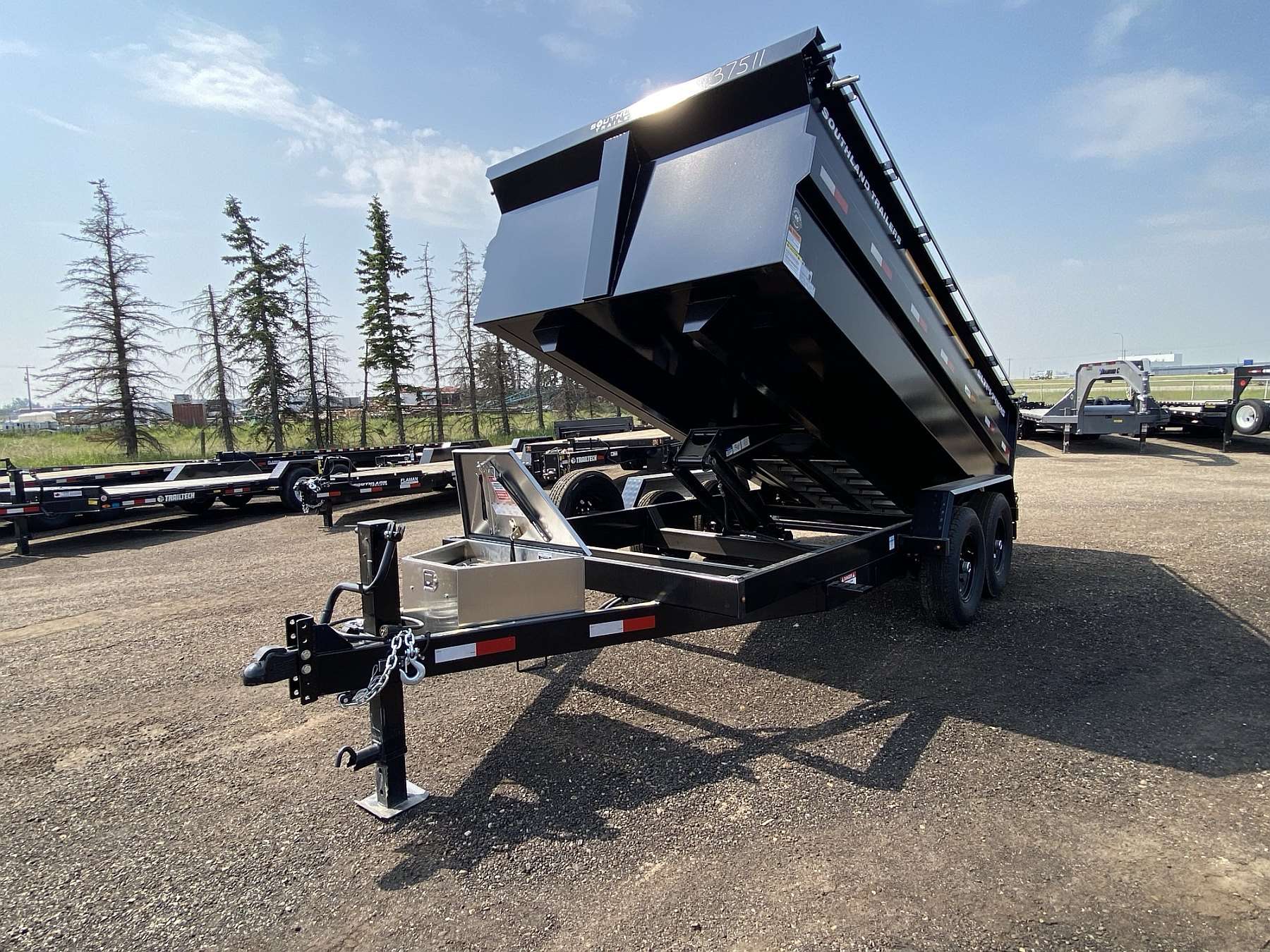2026 Southland 7'x14'- 14K High Side Dump Trailer