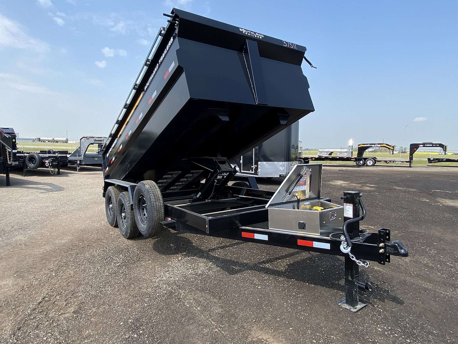 2026 Southland 7'x14'- 14K High Side Dump Trailer