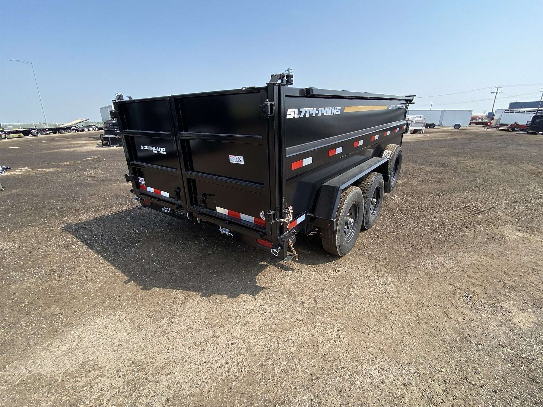 2026 Southland 7'x14'- 14K High Side Dump Trailer