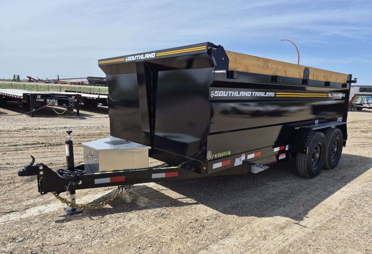 2026 Southland 7'x14'- 14K High Side Dump Trailer