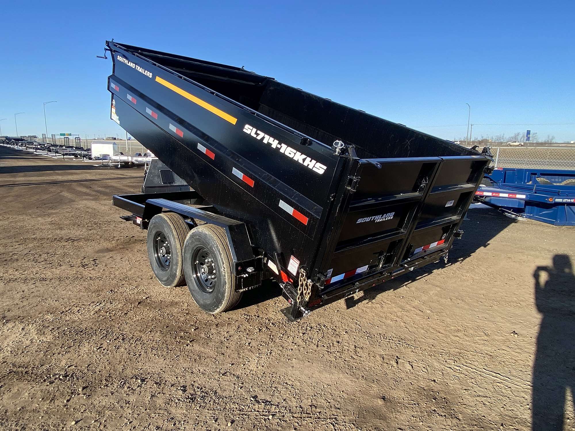 2026 Southland 7'x14' - 16K High Side Dump Trailer