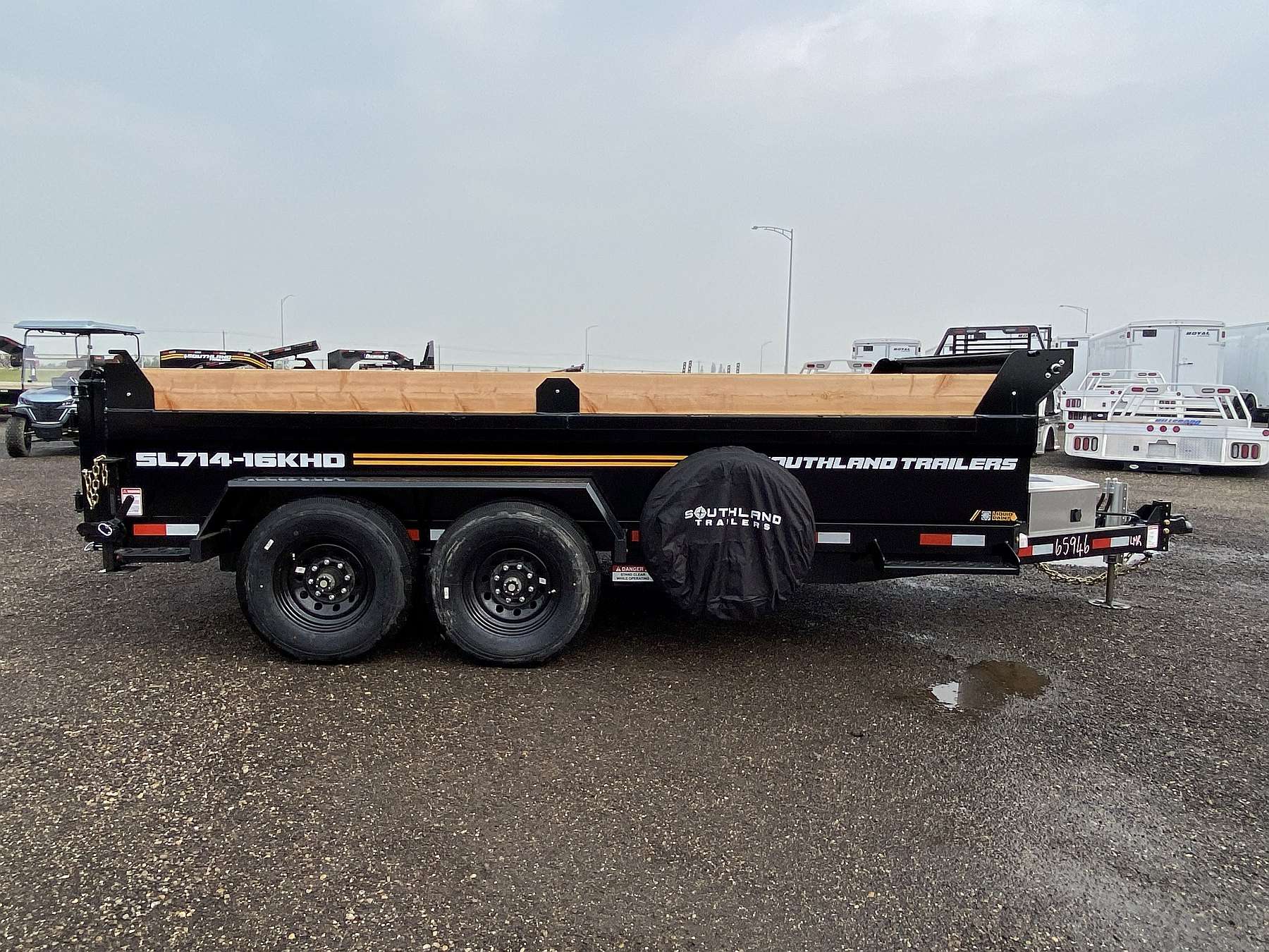 2026 Southland 7'x14' -16KHD Dump Trailer