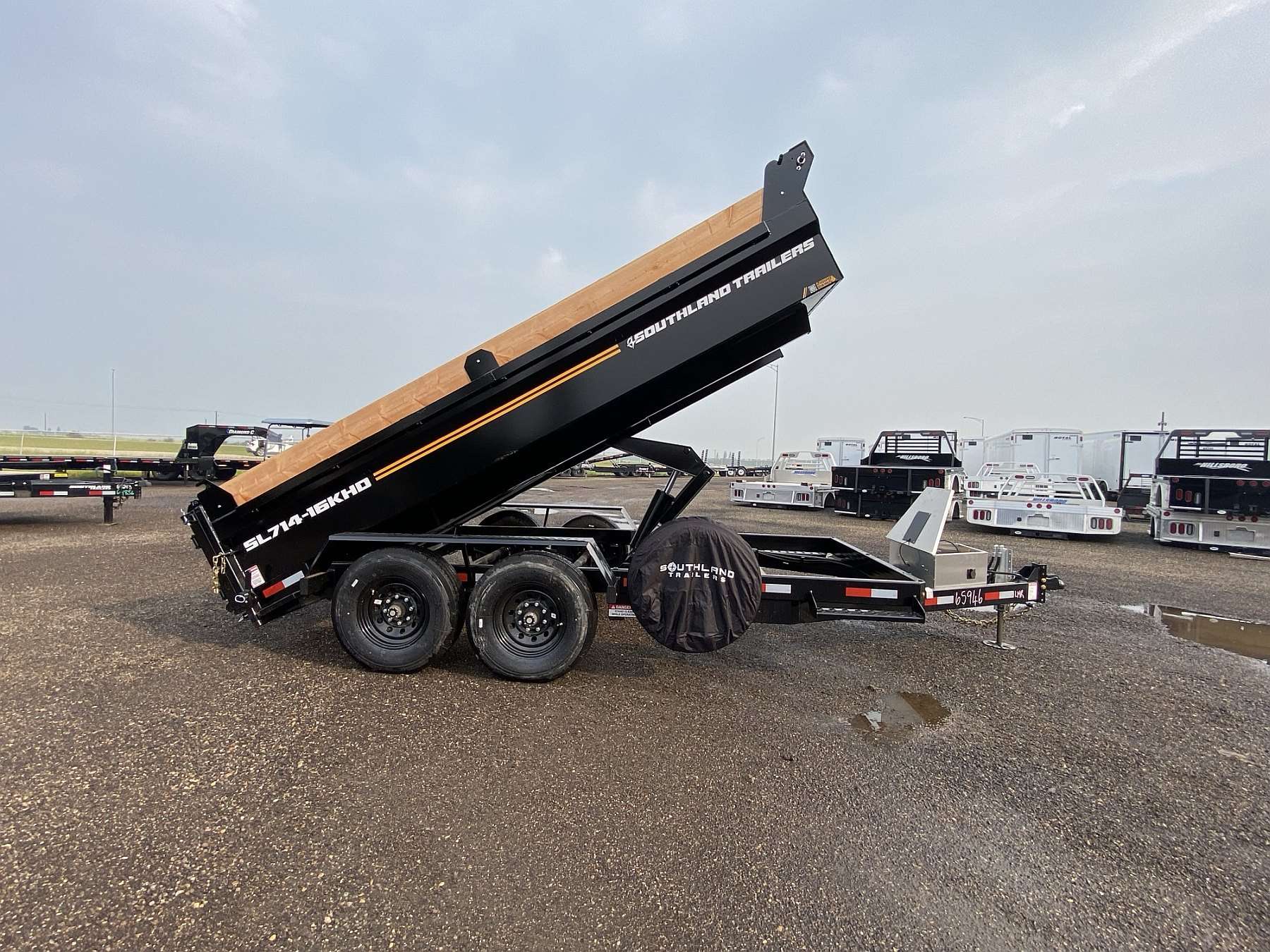 2026 Southland 7'x14' -16KHD Dump Trailer
