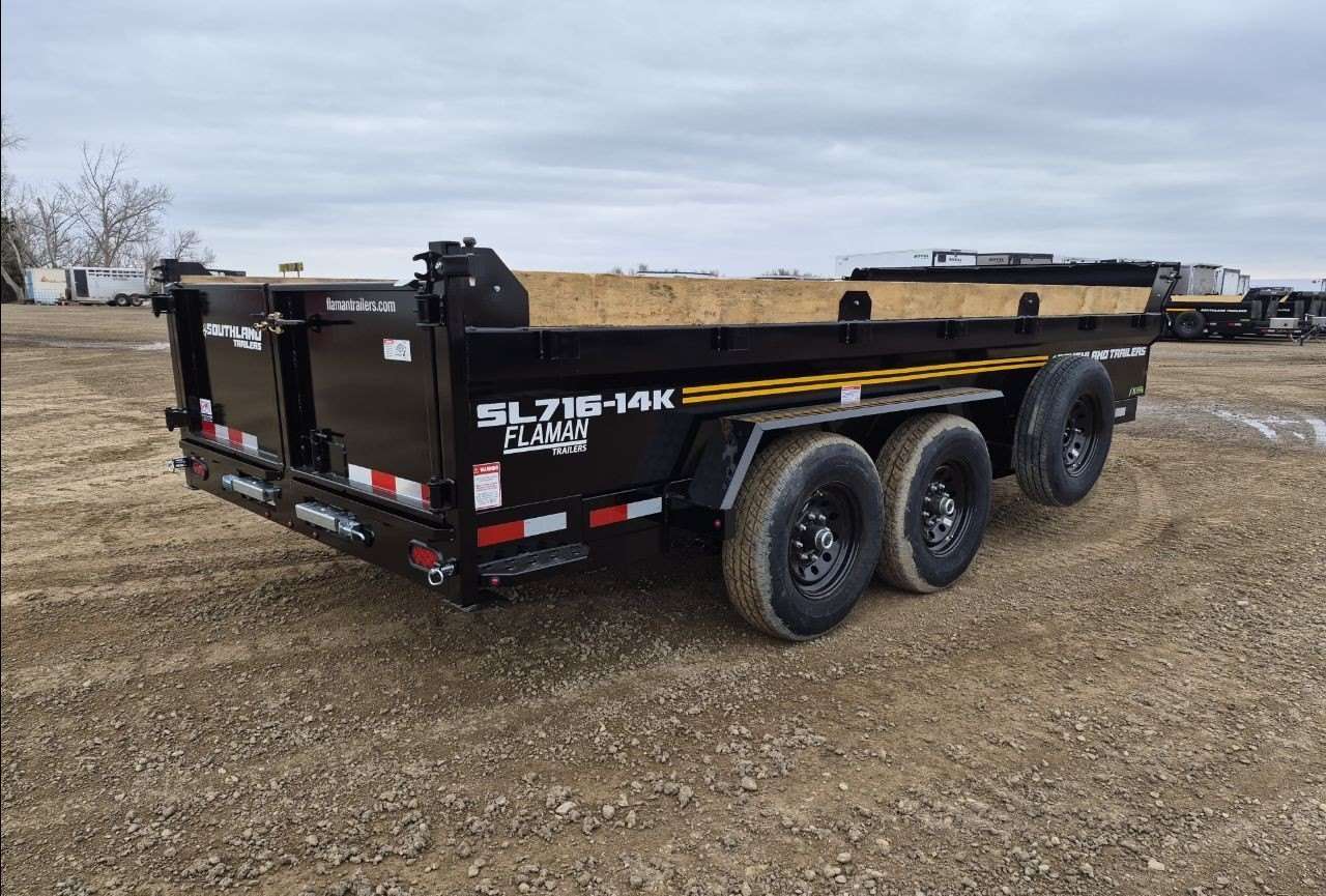 2026 Southland 7'X16' -14K Dump Trailer