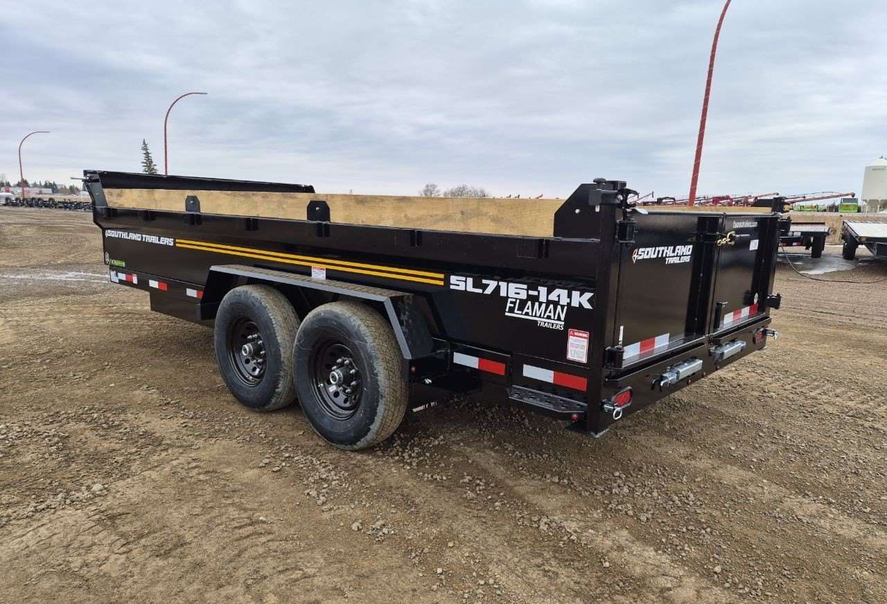 2026 Southland 7'x16'-14K Dump Trailer