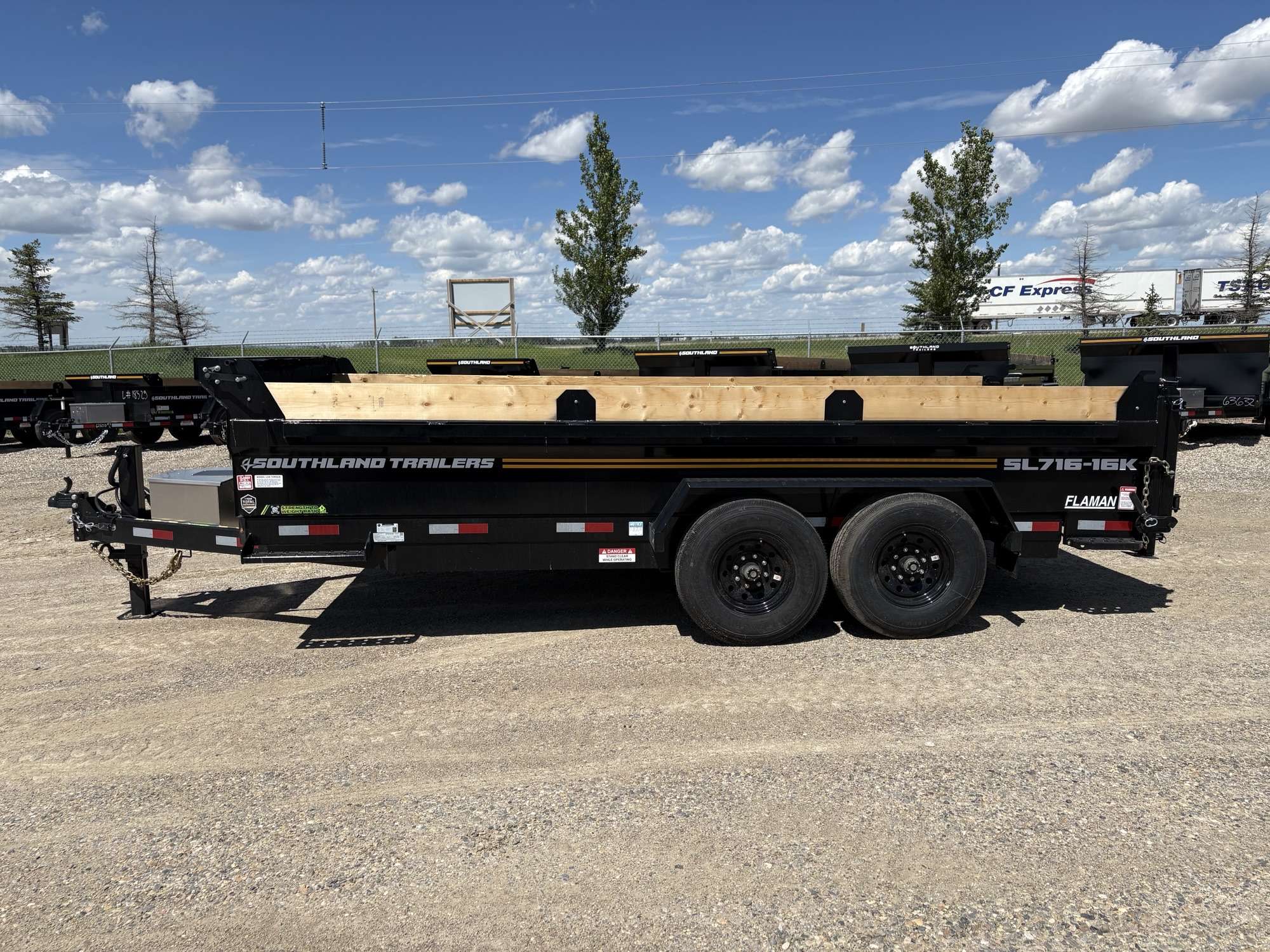 2026 Southland 7'x16' -16k Dump Trailer