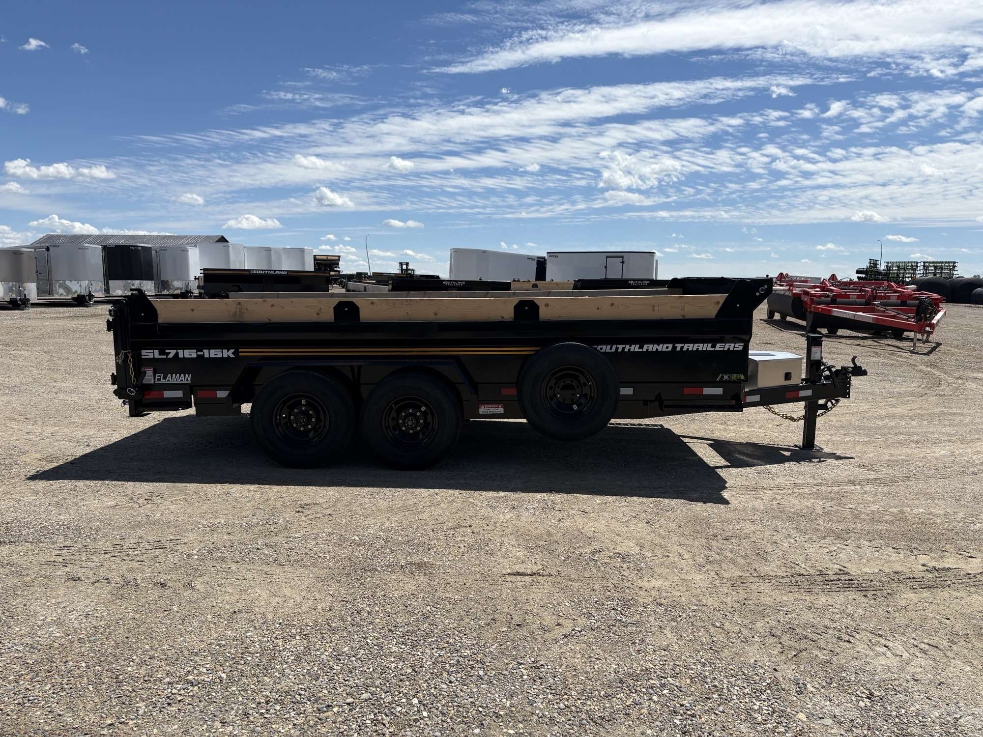 2026 Southland 7'x16' -16k Dump Trailer