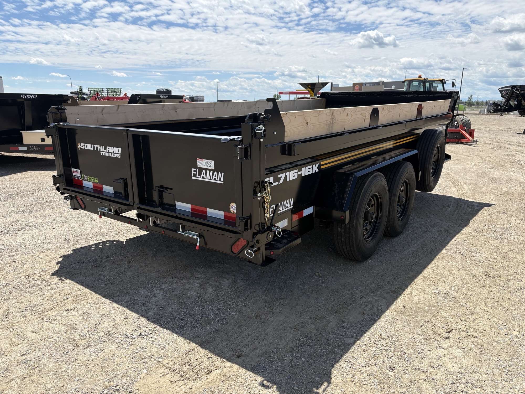 2026 Southland 7'x16' -16k Dump Trailer