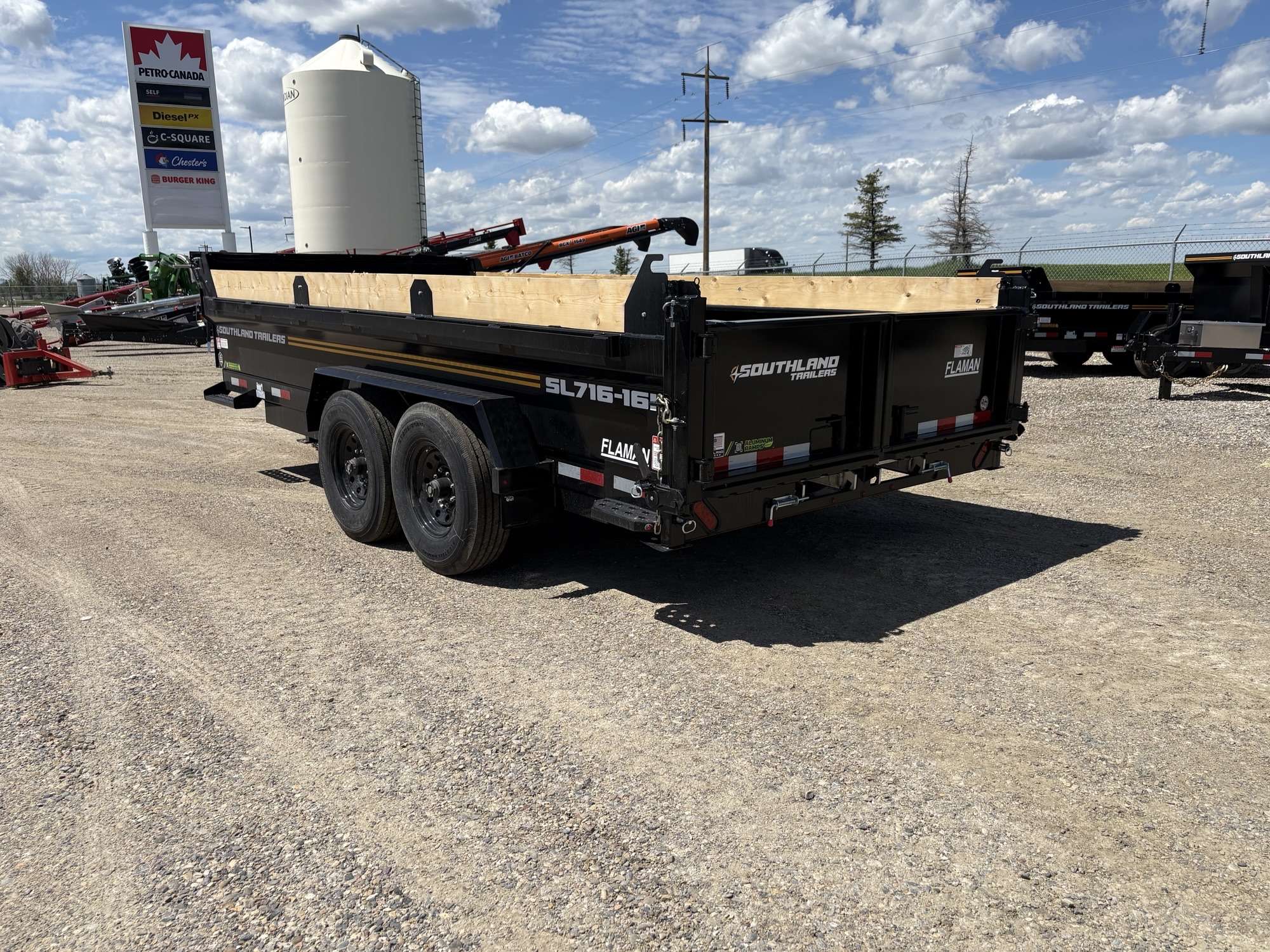 2026 Southland 7'x16' -16k Dump Trailer