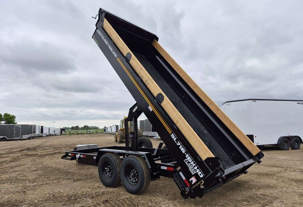 2026 Southland 7'x16'-16KHD Dump Trailer