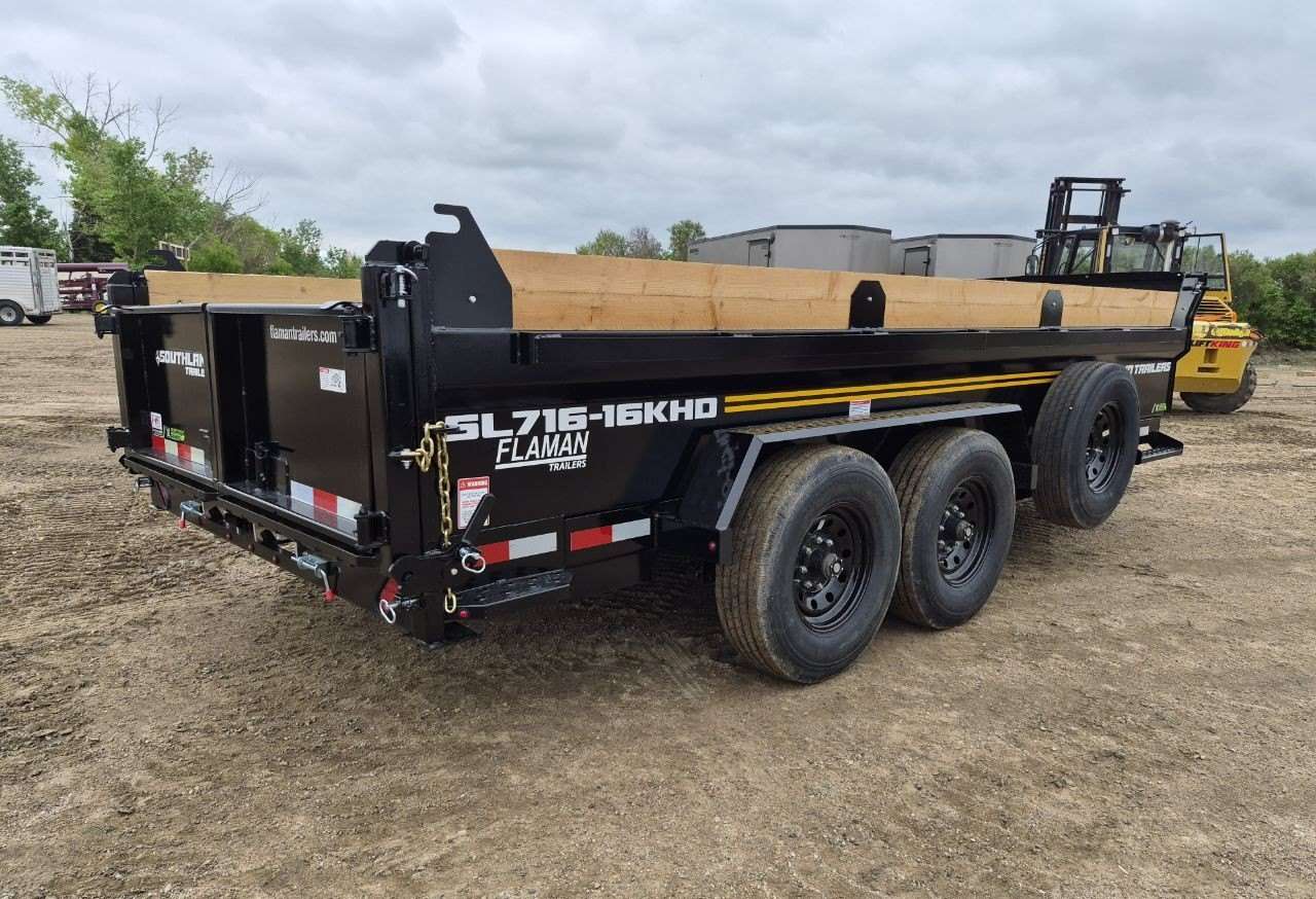 2026 Southland 7'x16'-16KHD Dump Trailer