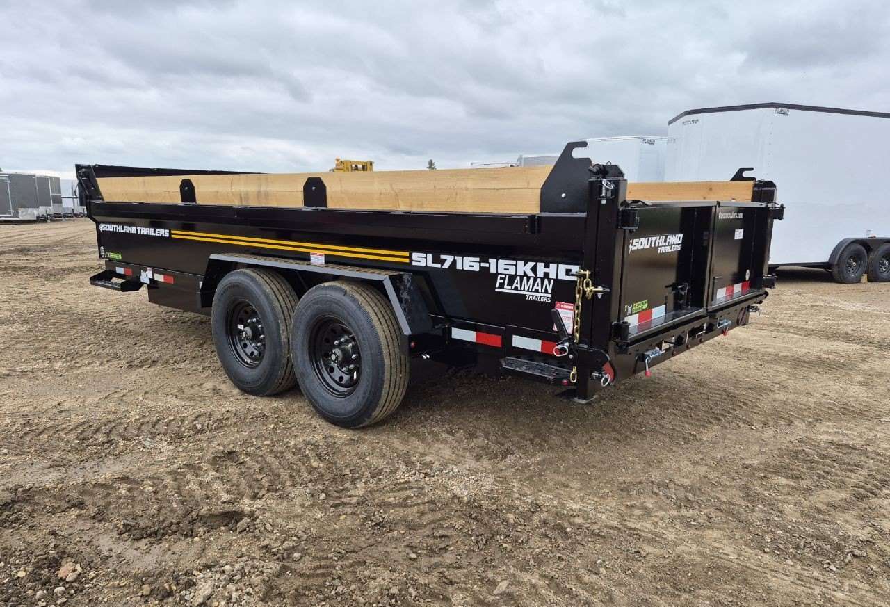 2026 Southland 7'x16'-16KHD Dump Trailer