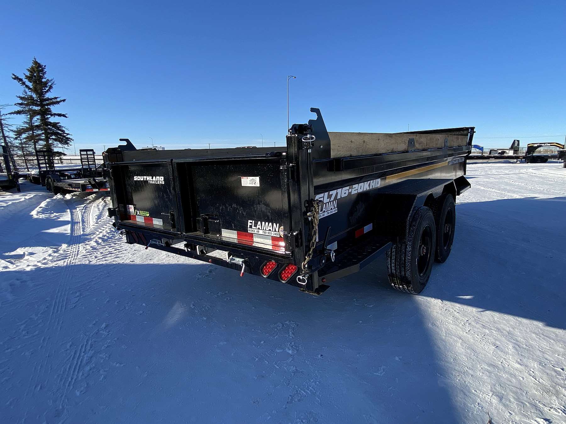 2026 Southland 7'x16'-20KHD Dump Trailer