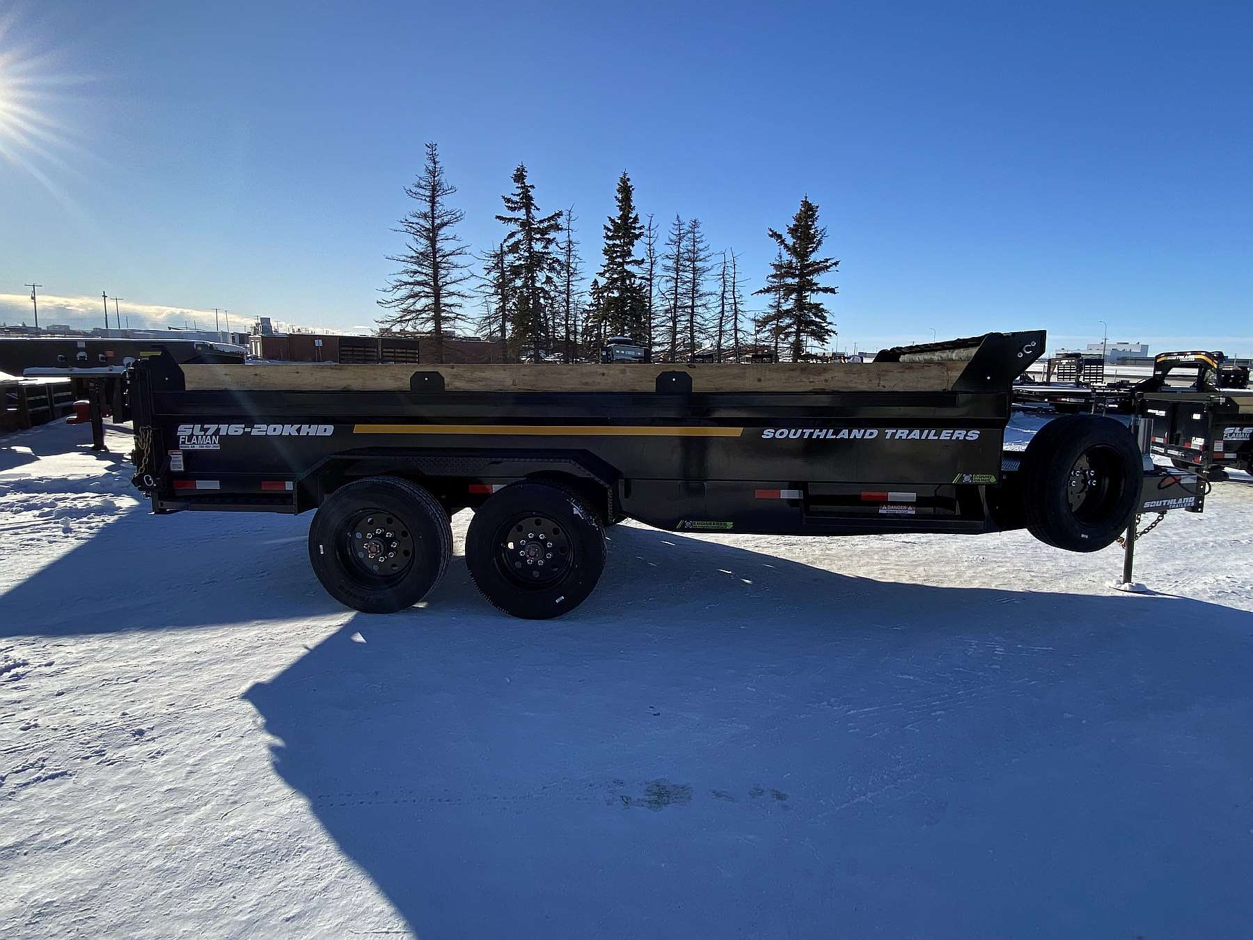 2026 Southland 7'x16'-20KHD Dump Trailer