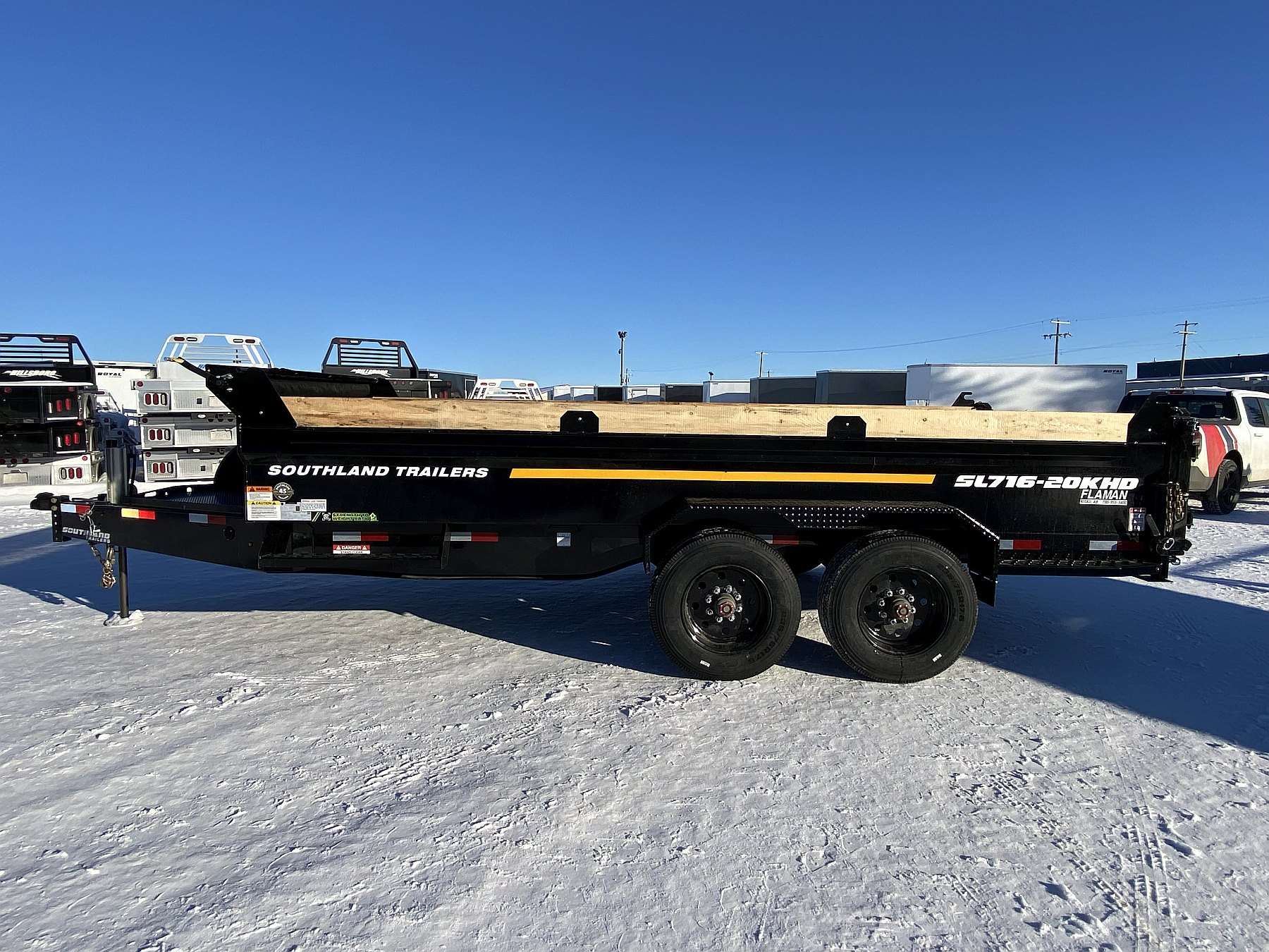 2026 Southland 7'x16'-20KHD Dump Trailer