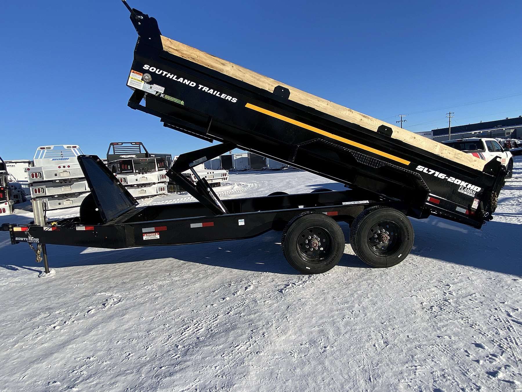 2026 Southland 7'x16'-20KHD Dump Trailer