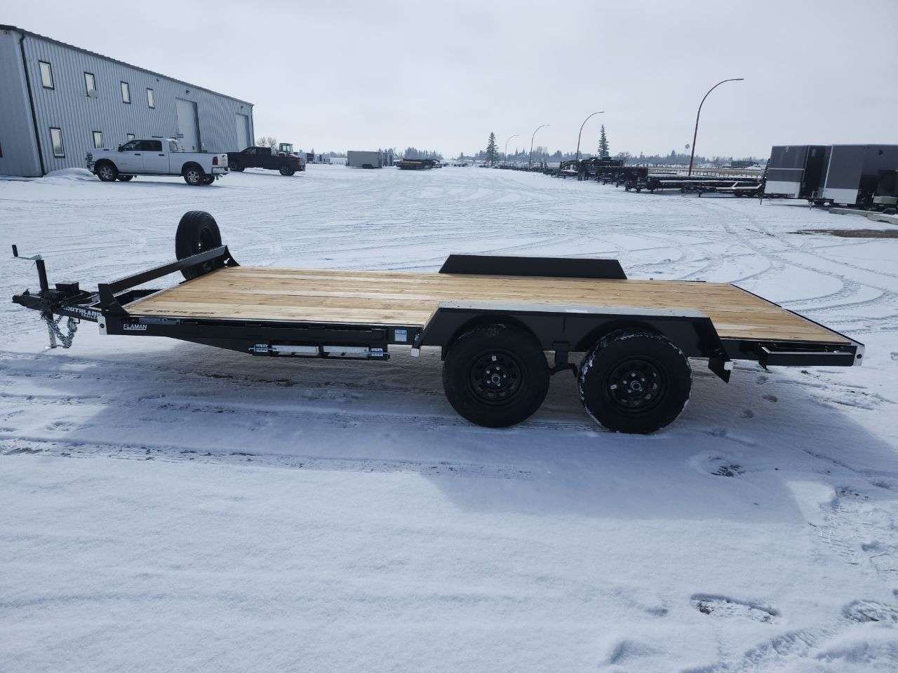 2026 Southland 8'6" x 16' Flat Deck TA 3500 Trailer