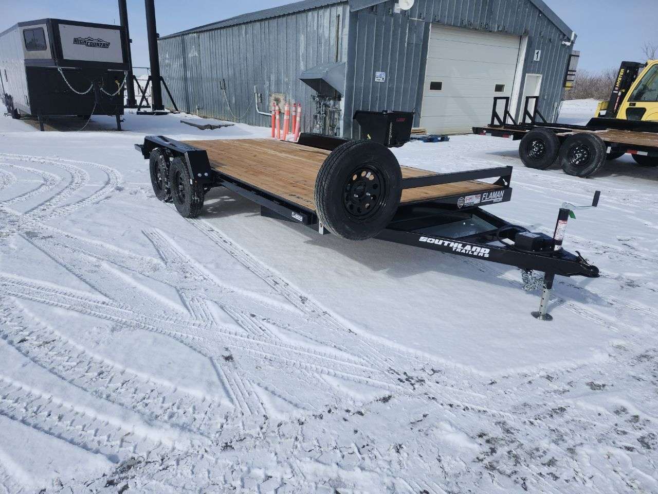 2026 Southland 8'6" x 16' Flat Deck TA 3500 Trailer