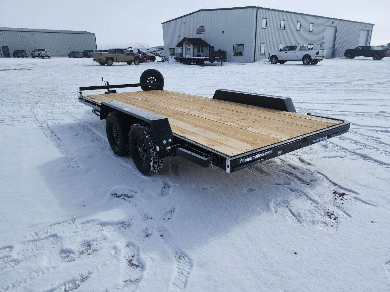 2026 Southland 8'6" x 16' Flat Deck TA 3500 Trailer