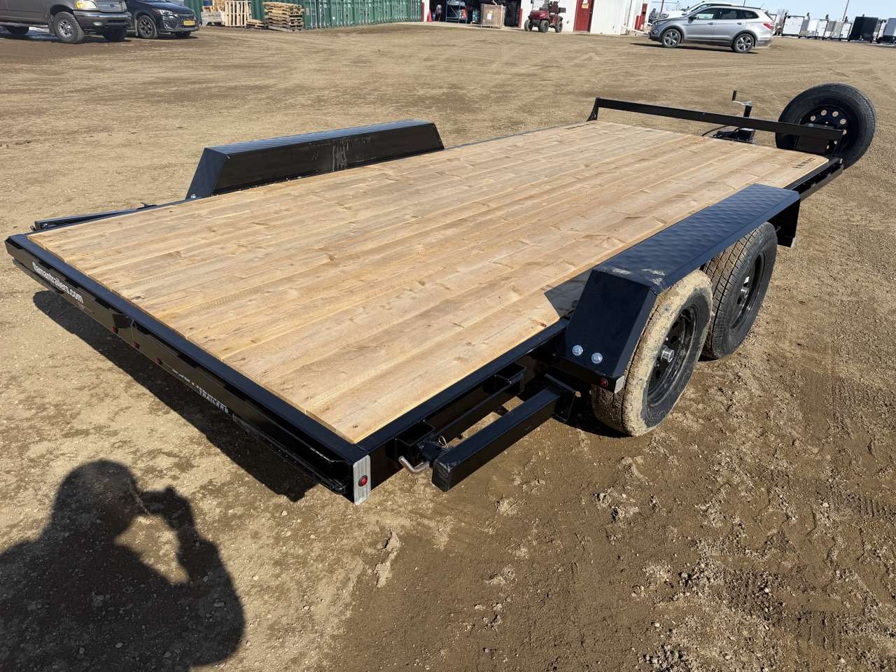 2026 Southland 8'6" x 16' Flat Deck TA 3500 Trailer