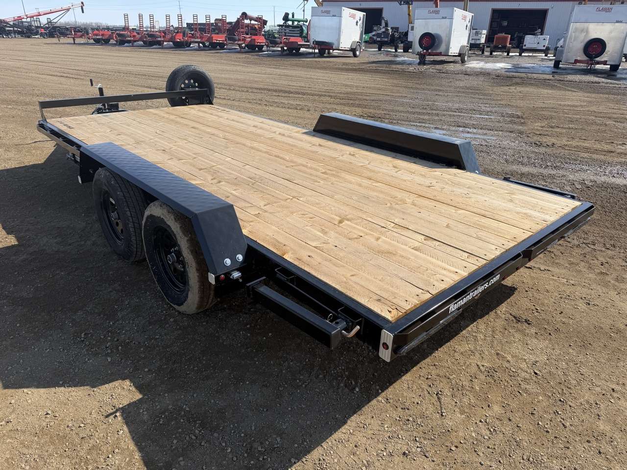2026 Southland 8'6" x 16' Flat Deck TA 3500 Trailer