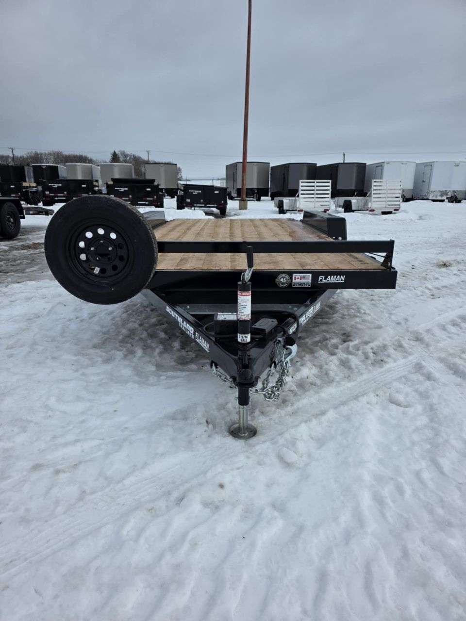 2026 Southland 8'6" x 16' Flat Deck Trailer