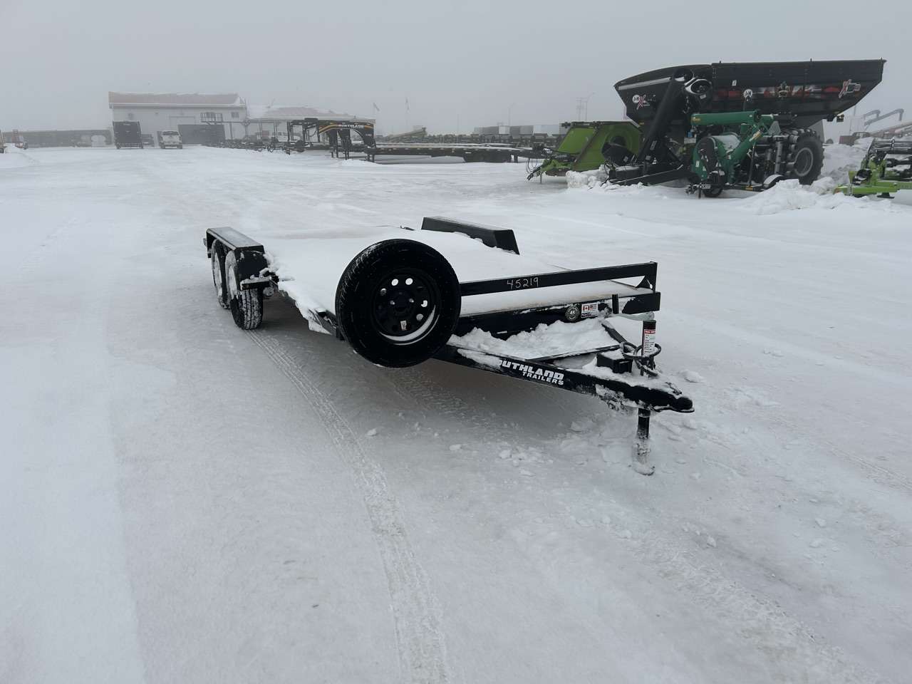 2026 Southland 8'6" x 16' Flat Deck Trailer