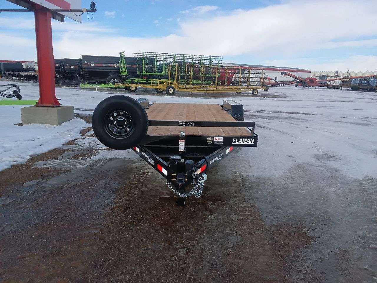 2026 Southland 8'6" x 18' Flat Deck TA 5200 Trailer