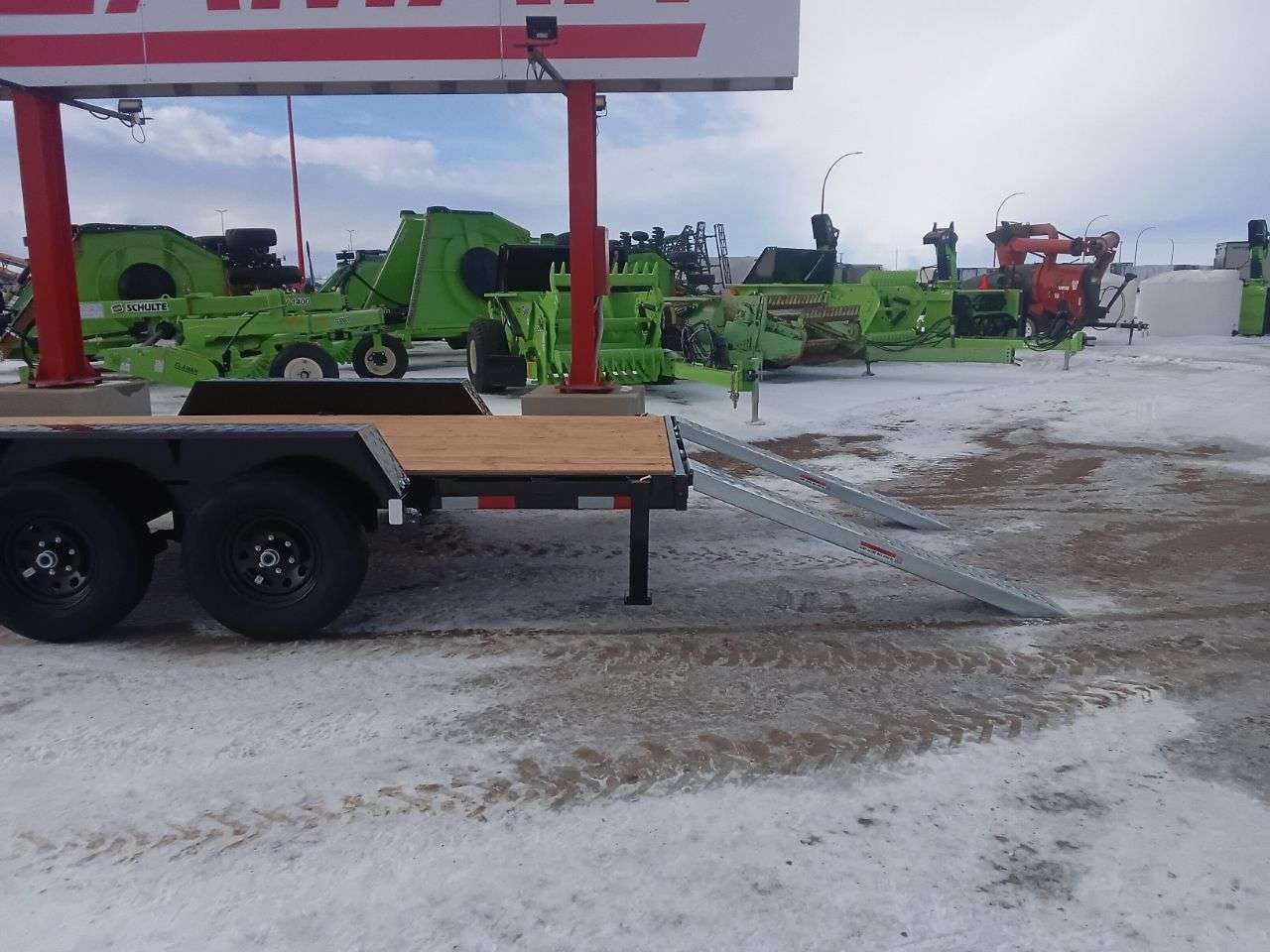 2026 Southland 8'6" x 18' Flat Deck TA 5200 Trailer