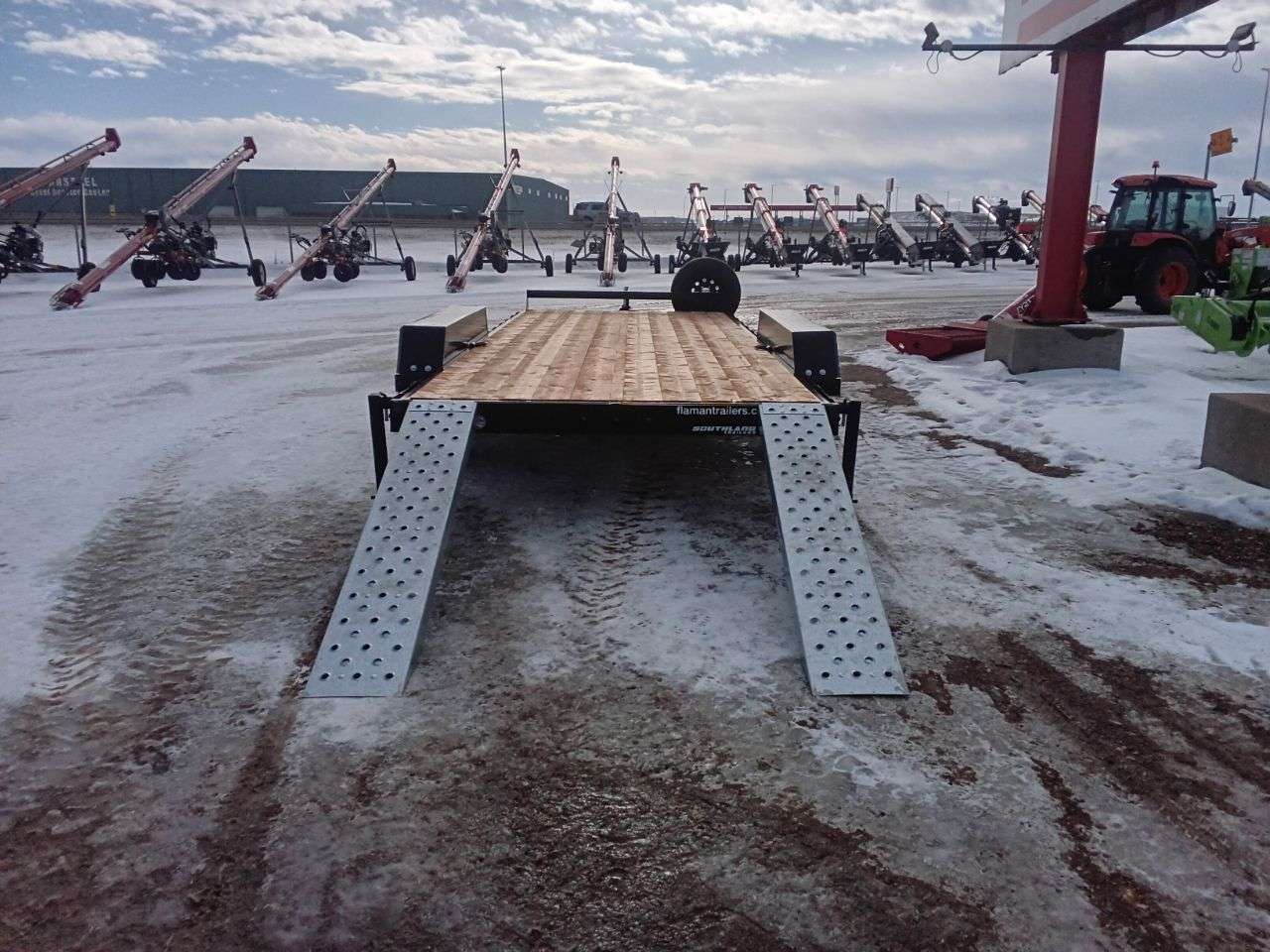 2026 Southland 8'6" x 18' Flat Deck TA 5200 Trailer