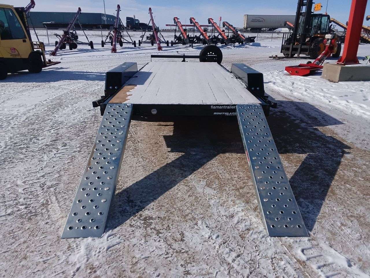 2026 Southland 8'6" x 18' Flat Deck TA 5200 Trailer