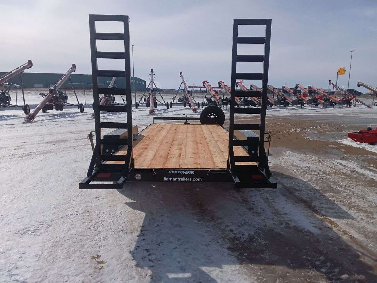 2026 Southland 8'6" x 18' Flat Deck TA 7000 Trailer
