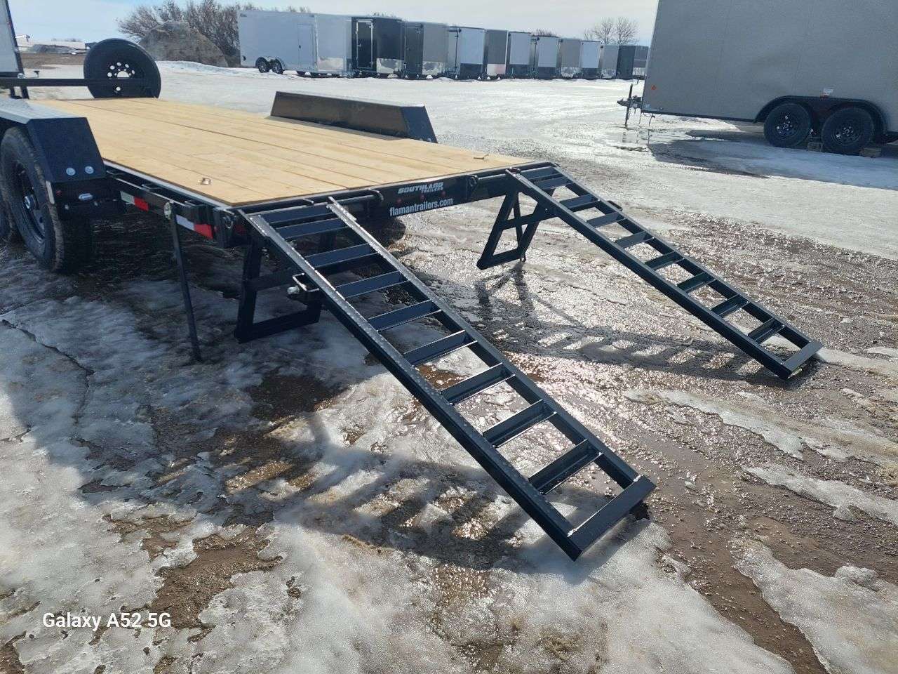 2026 Southland 8'6" x 18' Flat Deck TA 7000 Trailer