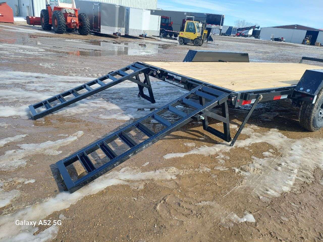 2026 Southland 8'6" x 18' Flat Deck TA 7000 Trailer